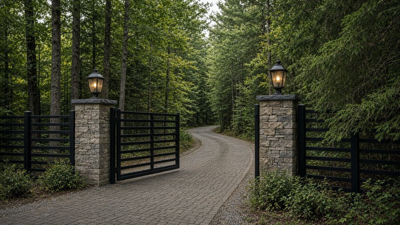 Automatic estate gates
